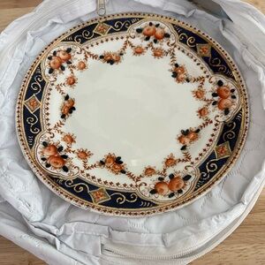 Vintage Floral Porcelain salad Plate all 3